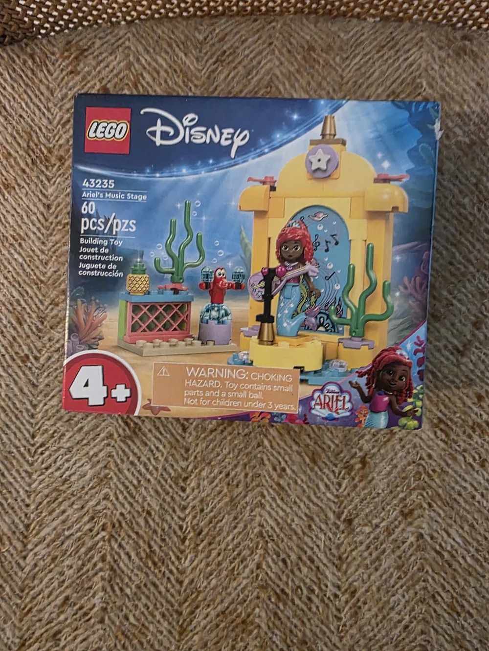Disney LEGO Ariel Music Stage Building Set - Yellow, Green, Blue